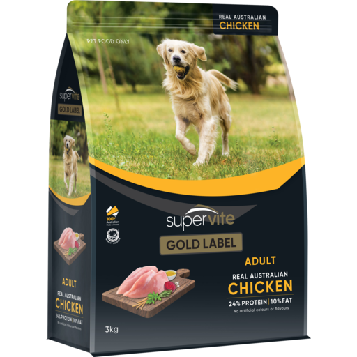 Supervite Gold Label Adult Chicken 7.5kg dog food