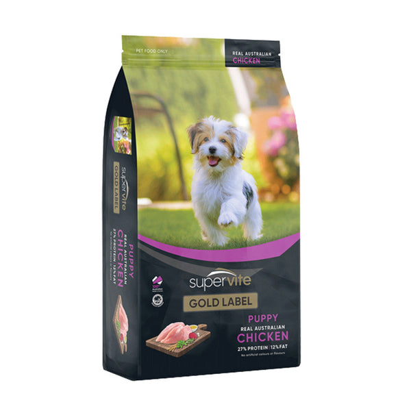 Supervite Gold Label Puppy Chicken 3kg dog food