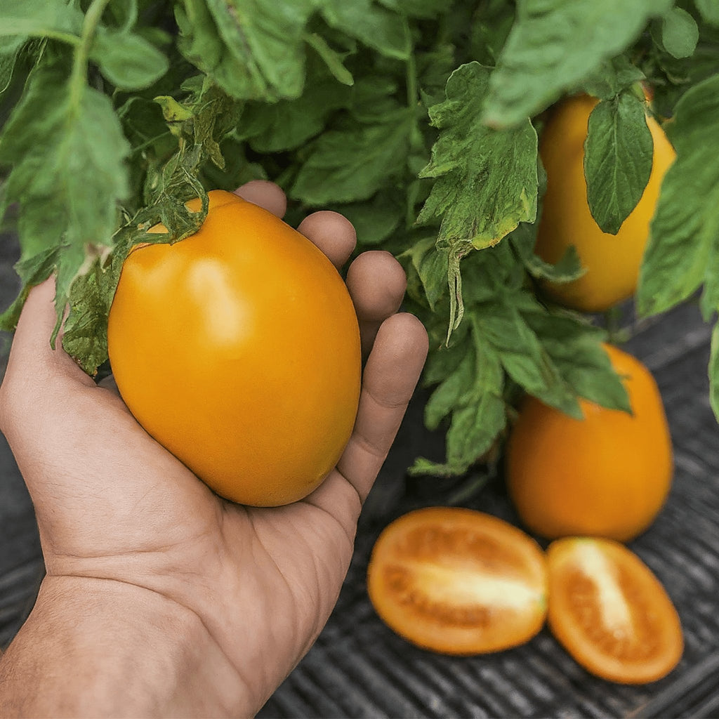 Golden Roma tomato