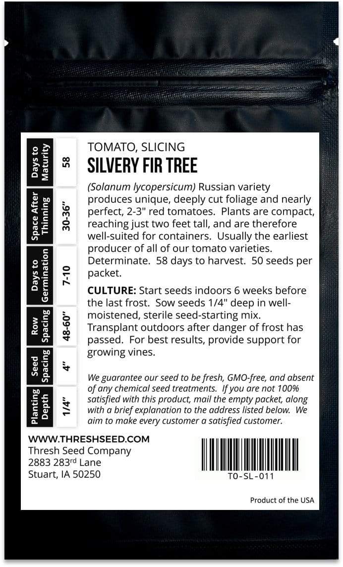 Silvery Fir Tree tomato