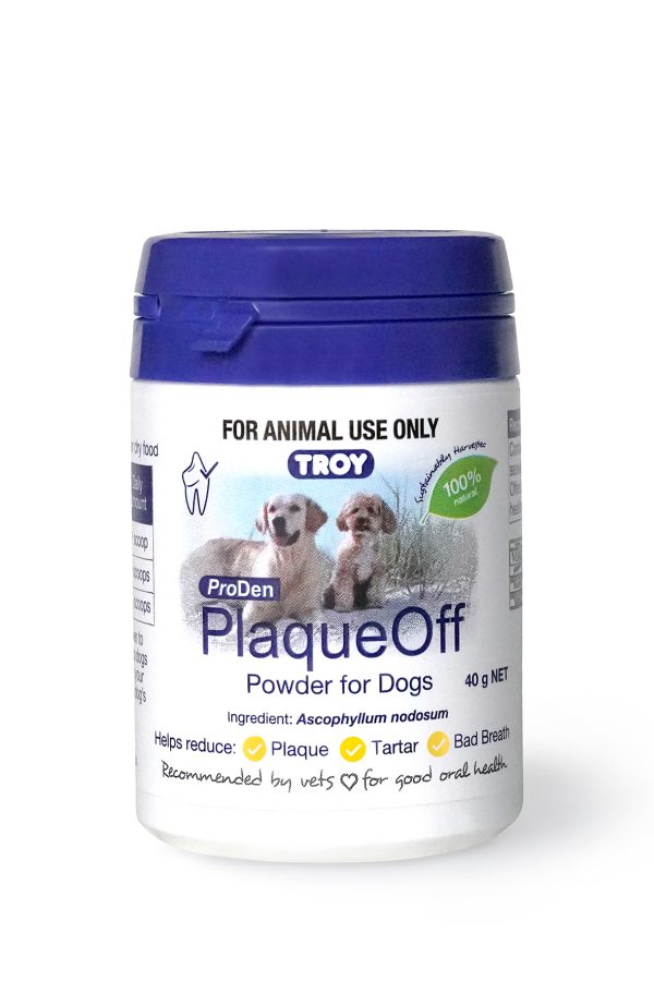 Troy PlaqueOff Powder for Dogs 40g