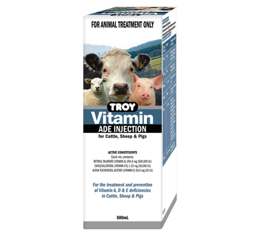 Troy Vitamin ADE Injection 500mL