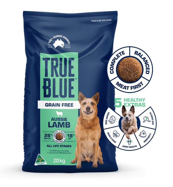 True Blue Grain Free Aussie Lamb dry dog food