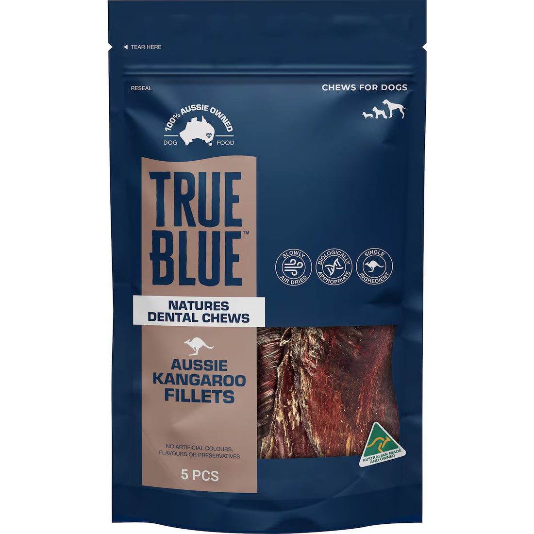 True Blue Aussie Kangaroo Fillets 5 Pack