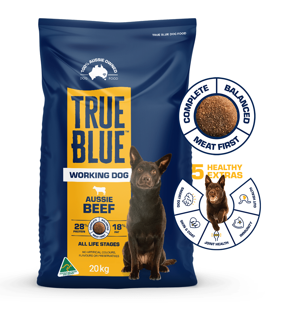 True Blue Working Dog Aussie Beef dry dog food