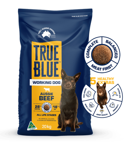 True Blue Working Dog Aussie Beef dry dog food