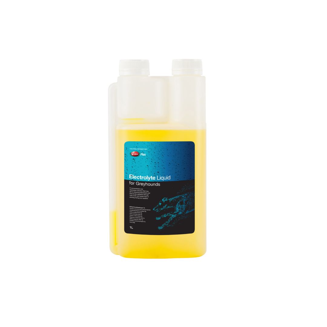 Electrolyte Liquid for Greyhounds