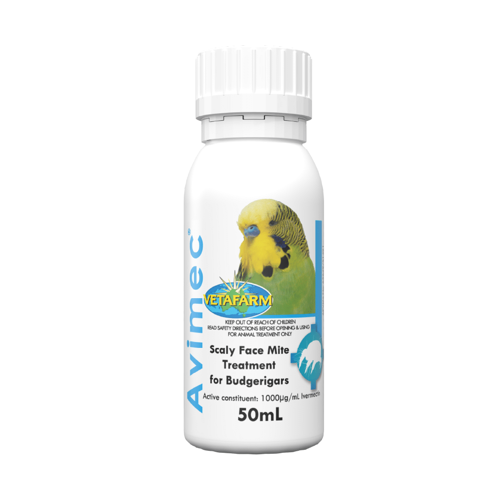 Vetafarm Avimec 50ml product packaging