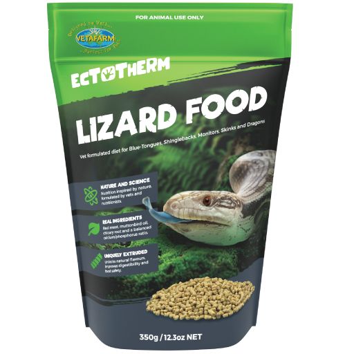 Vetafarm Lizard Food product packaging
