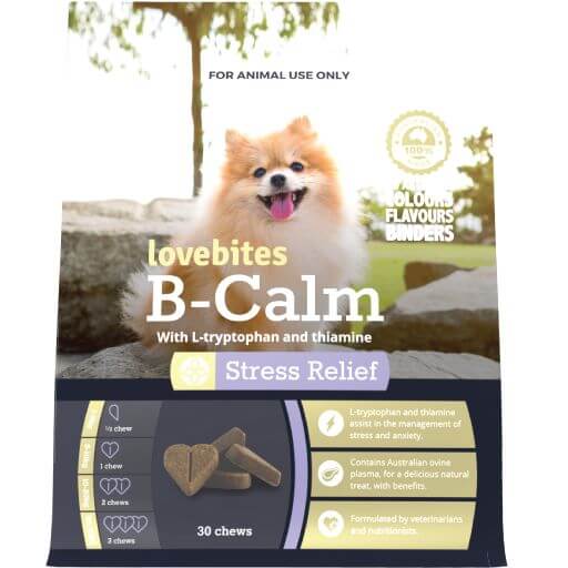 Vetafarm Lovebites B-Calm Chews for Dogs 120 Pack