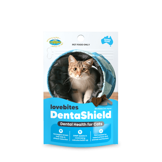 Vetafarm Lovebites DentaShield Chews for Cats 60 Pack