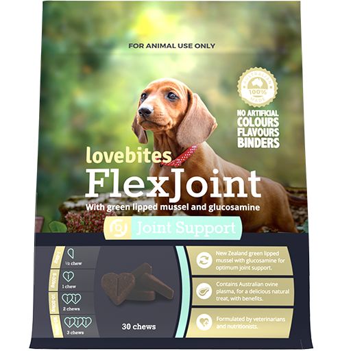 Vetafarm Lovebites FlexJoint Chews for Dogs 30 Pack