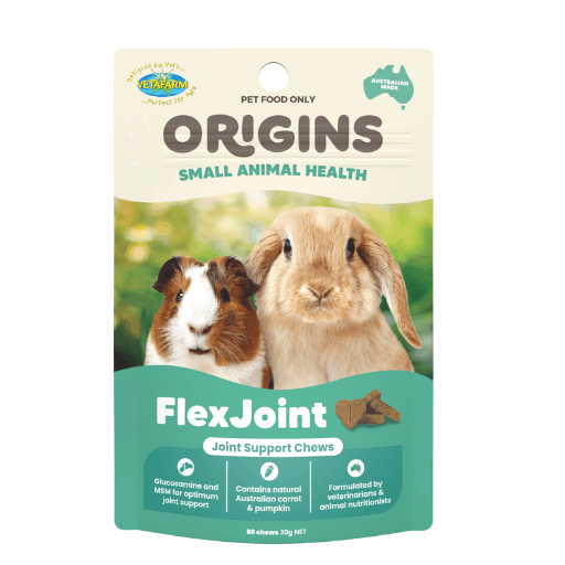 Vetafarm Origins FlexJoint Chews product packaging