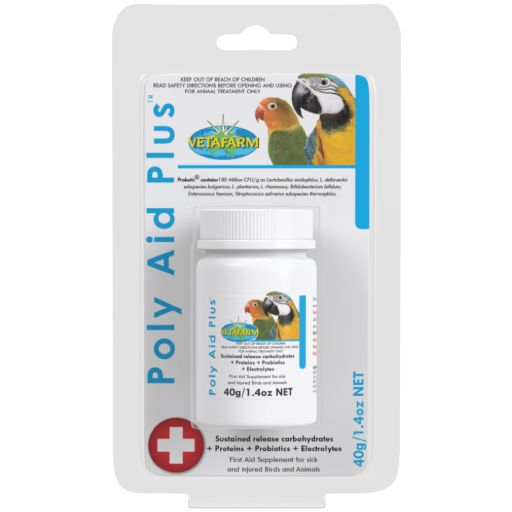 Vetafarm Poly Aid Plus product packaging