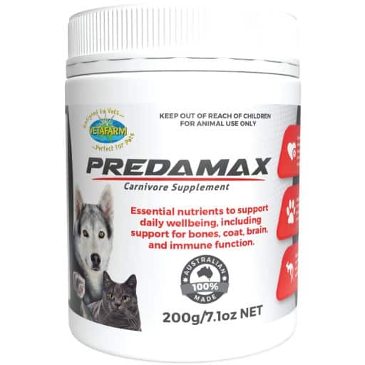 Vetafarm Predamax 200g product packaging