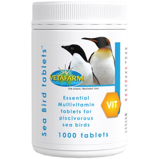 Vetafarm Sea Bird Tablets 1000PK product packaging