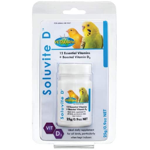 Vetafarm Soluvite D product packaging