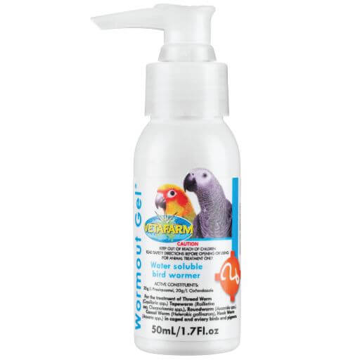 Vetafarm Wormout Gel product packaging