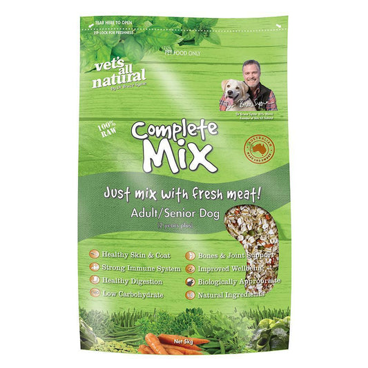 Vets All Natural Complete Mix Adult and Senior Dogs