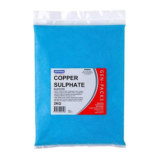 Vetsense Gen Packs Copper Sulphate