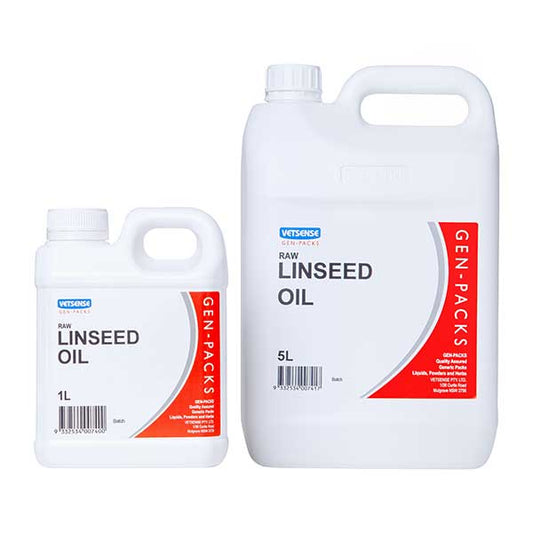 Vetsense Gen Packs Linseed Oil – Cold Pressed