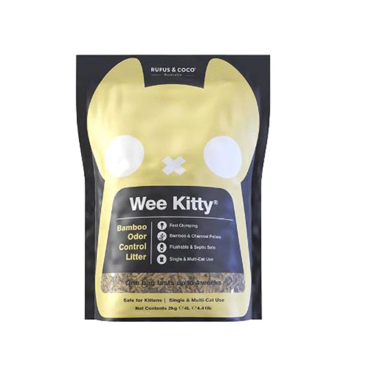 Wee Kitty Bamboo Odour Control litter