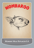 Wombaroo Wombat Milk Replacer 0.4