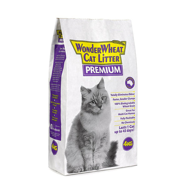 Wonder Wheat Premium cat litter